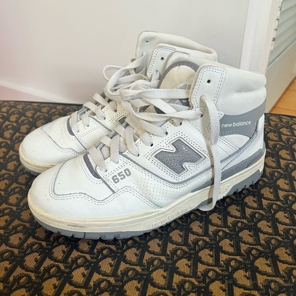New Balance 650R Aime Leon Dore White Grey Men’s Size 6.5 BB650RA1